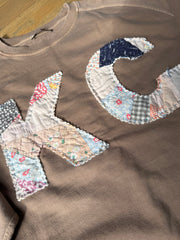 KC Quilt Hand-Stitch Lt Wt Sweatshirt (29) - Large