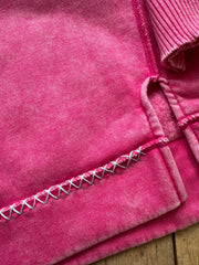 LOVE Quilt Hand-Stitch Split Hem Swtshirt (34) - Large