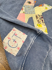 KC Quilt Hand-Stitch Slouch Sweatshirt (35) - Sm/Med