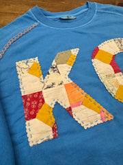 KC Quilt Hand-Stitch Lt Wt Sweatshirt (43) Medium