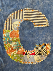 KC Quilt Hand-Stitch Cuff Slv Tee(54)-Medium