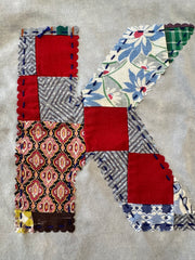 KC Quilt Hand-Stitch Cuff Slv Tee(55)-Small