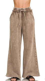 Mineral Fleece Wide Leg Sweatpants