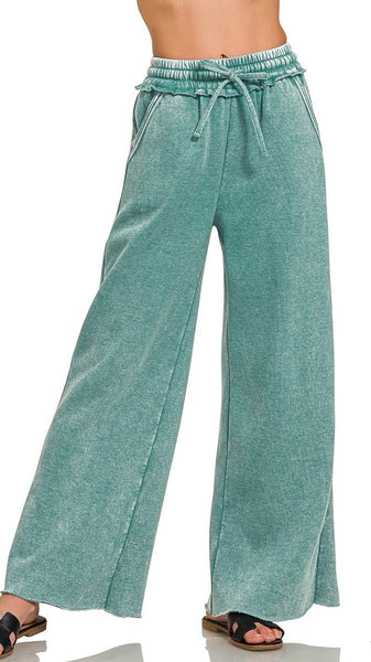 Mineral Fleece Wide Leg Sweatpants