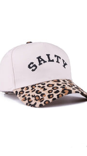 SALTY Leopard Print Cap