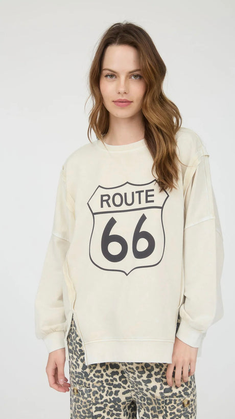 Route 66 Raw Seam Lt Sweatshirt 2