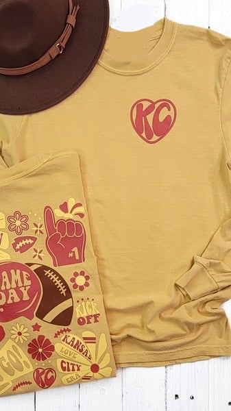 KC Collage Back Graphic L/S Tee