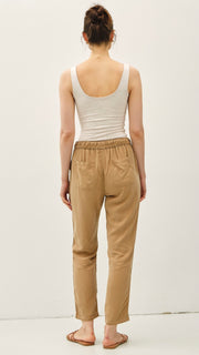 Tencel Patch Pkt Ankle Pants