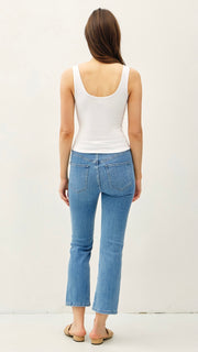 Double Scoop + Knit Tank Top