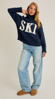 SKI Mock Neck Sweater
