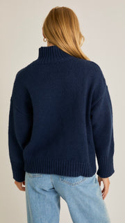 SKI Mock Neck Sweater