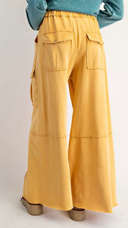 Mineral Snap Cargo Pocket Wide Leg Pants