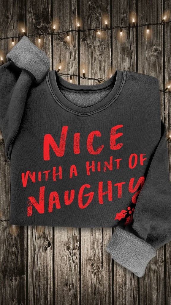 Nice+Naughty Mineral Sweatshirt