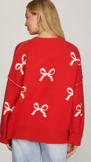 Oversized Bow Sweater
