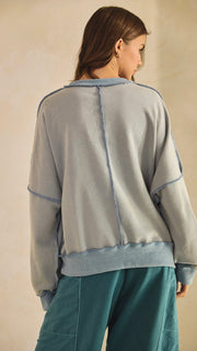 Mineral Reverse Seam Patch Pkt Top