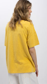 Butterfly Embroidery Tee w/Pockets