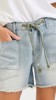 Patch Pocket Barrel Shorts