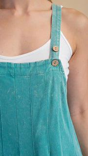 Mineral Cotton Knit Wide Leg Jumpsuit