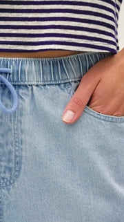 Pull On Wide Leg Jean