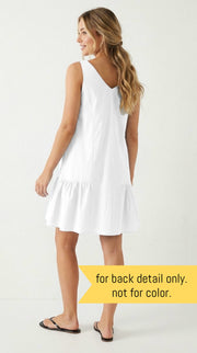 Covered Button Cami Strap Dress