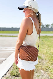 Coco Quilted Crossbody Bag