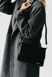Wrenlee Woven Crossbody/Clutch Bag