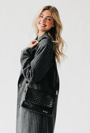 Wrenlee Woven Crossbody/Clutch Bag