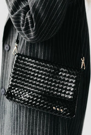 Wrenlee Woven Crossbody/Clutch Bag