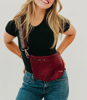 Westlyn Woven Curved Bag