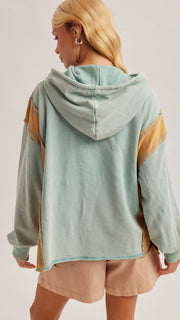 Mineral Checker Hoodie Sweatshirt