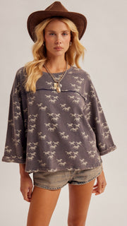 Wild Horses Slouch Sweatshirt