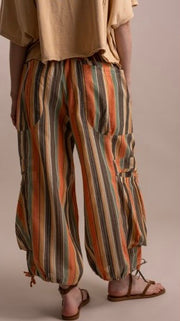 Sunset Stripe Balloon Pkt Pants