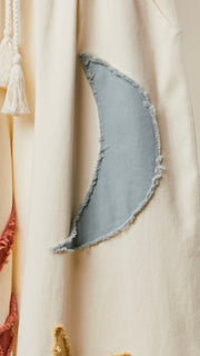 Sun Moon Stars Patchwork Pants