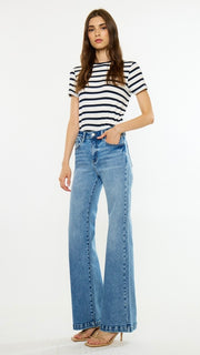 High Rise Stretch Boot Cut Jean
