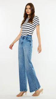 High Rise Stretch Boot Cut Jean