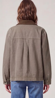 Washed Twill Barn Jacket w/Pockets