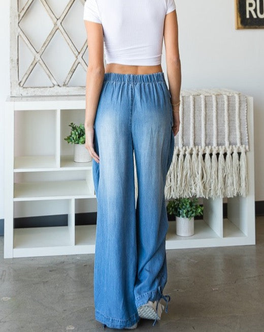 Buy Blue Trousers & Pants for Women by Mayra Online | Ajio.com