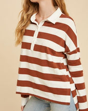 Classic Striped Rugby Top