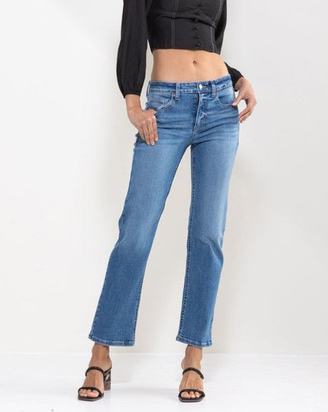 Mid Rise St. Leg Stretch Jean