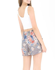 Floral Bouquet Shorts w/Pockets