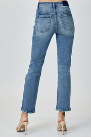 Mid Rise Slim St Leg Stretch Jeans