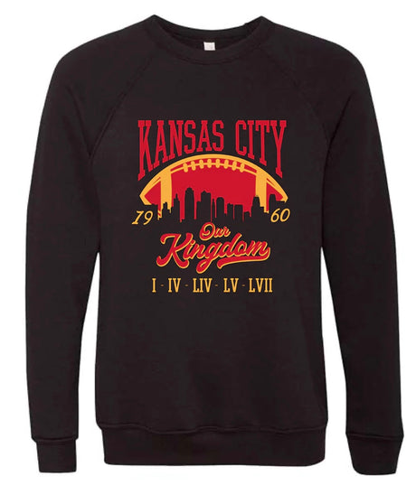 KC Football Skyline Super Bowl Sweatshirt (PRE-ORDER)