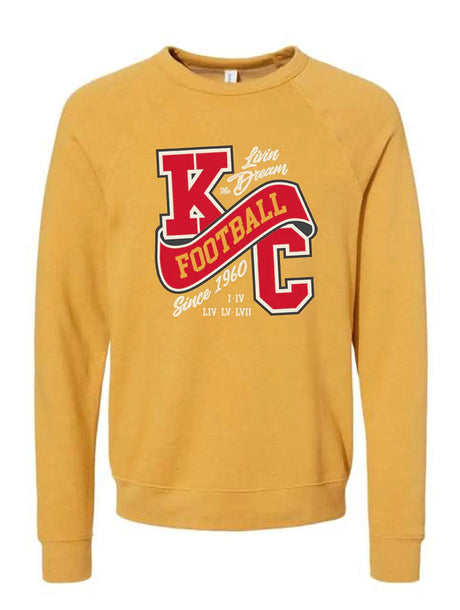 KC Football Banner Super Bowl Sweatshirt (PRE-ORDER)