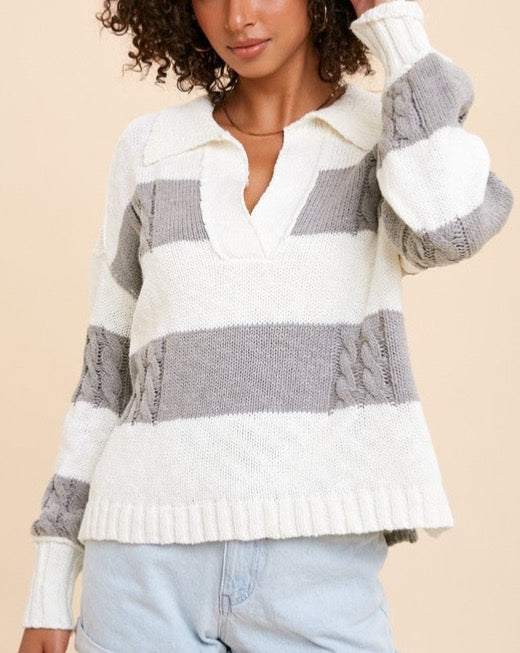 Rugby Cable Sweater