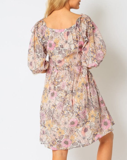 Floral Cotton Babydoll Dress | Catfish & Tater Boutique Floral Cotton Babydoll Dress | Catfish & Tater Boutique