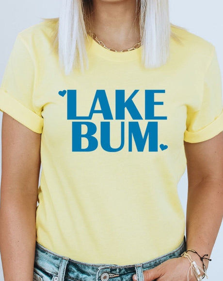 Lake Bum Heart Graphic Tee