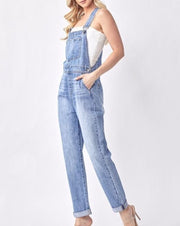 Relaxed Fit Cotton Overalls