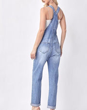 Relaxed Fit Cotton Overalls