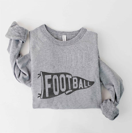 Football Pennant Graphic Sweatshirt