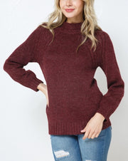 Cable Shoulder Detail Sweater